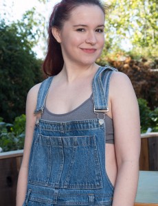 Annabelle Lee Takes off Her Overalls and Flashes Those Pointy Scones